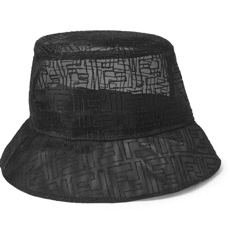 fendi black and white hat.